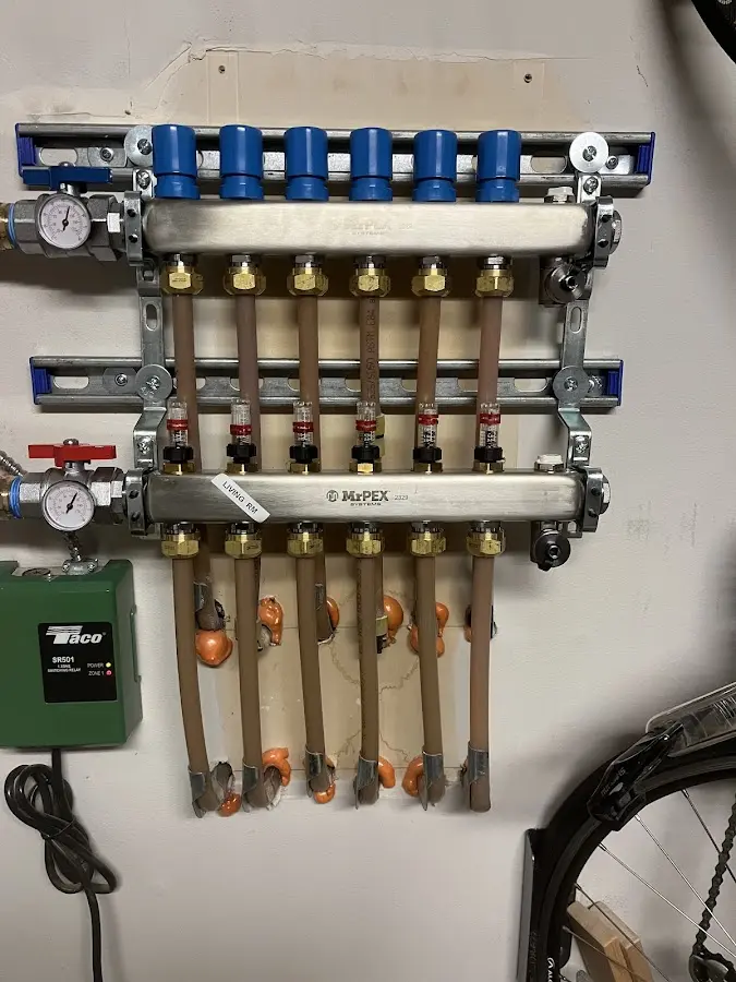 Plumber performing Leak Detection at a residential property in Laguna Beach